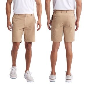 Peter Millar Crown Crafted Matlock Seersucker Performance Shorts Summer Dunes 44